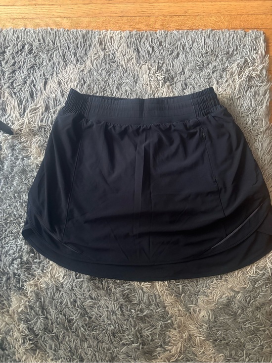 lululemon athletica Dresses & Skirts - lululemon athletica Black Athletic Skort with Inner Shorts